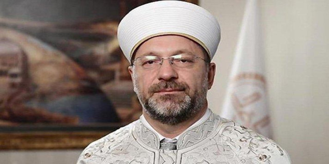 Diyanet 'caiz değil' demişti! Ali Erbaş'ın saçını boyattığı ortaya çıktı