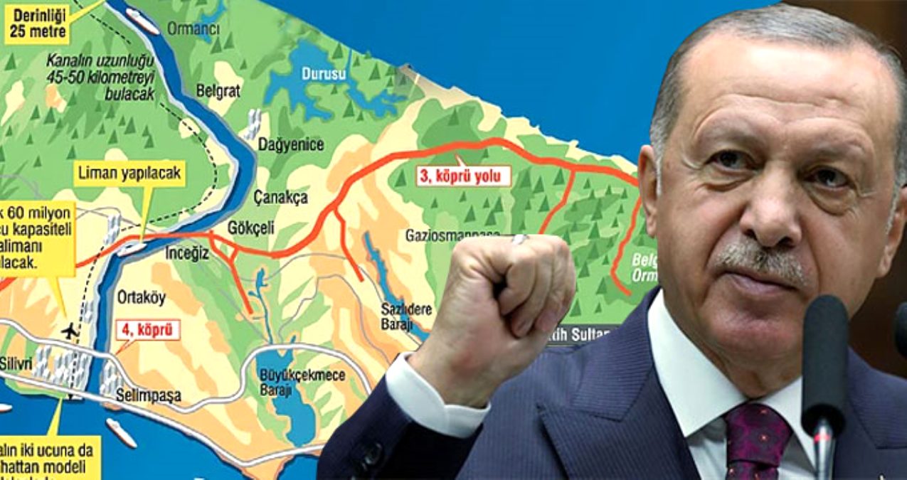 Erdoğan 'Müjde' diyerek duyurdu! İşte Kanal İstanbul'a ilişkin son gelişme
