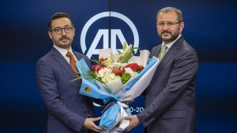 Şenol Kazancı'dan Serdar Karagöz'e AA Genel Müdürlüğü devir teslimi!