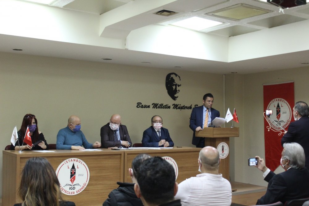Mehmet Mert yeniden İstanbul Gazeteciler Derneği başkanı