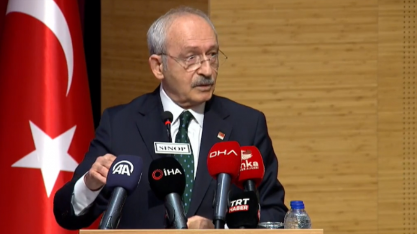 Kılıçdaroğlu: "Bizim siyasi tercihimiz halktan yana, beşli çeteden yana değil!"
