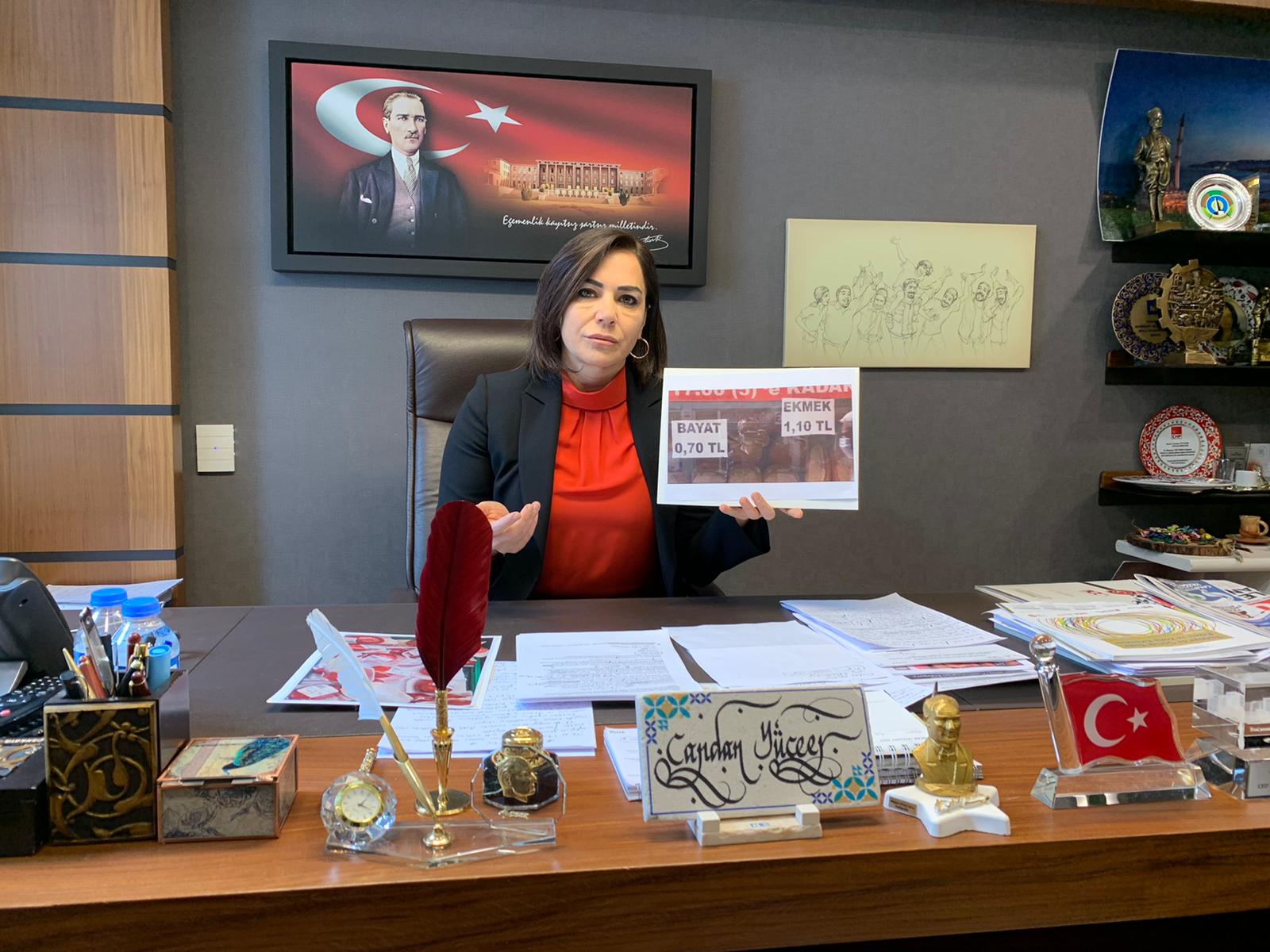 Candan Yüceer, Yurt Gazetesi’ne konuştu “Ülkemizde domates tane ile satılır hale gelmiştir”