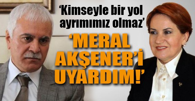 Koray Aydın: Akşener'i uyardım