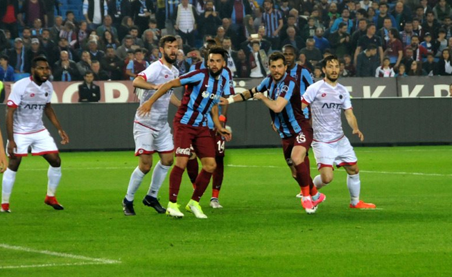 Trabzonspor çok önemli 2 puanı tepti