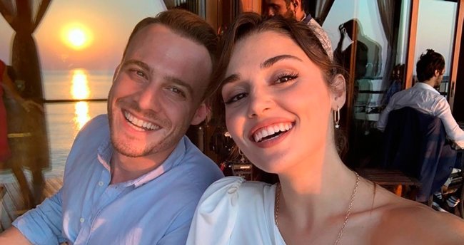 Aşk iddialarını yalanlayan Hande Erçel ve Kerem Bürsin baş başa Maldivler'de!