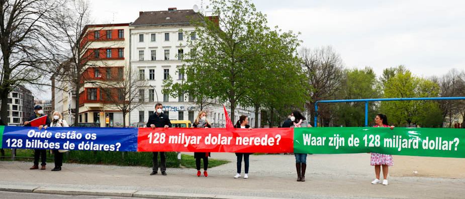 “128 Milyar Dolar Nerede?”CHP, Almanya’da, 14 farklı dilde sordu…