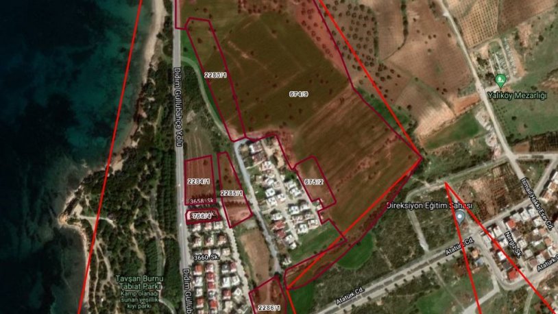 Didim'deki denize yakın konumdaki arazi talana açılıyor