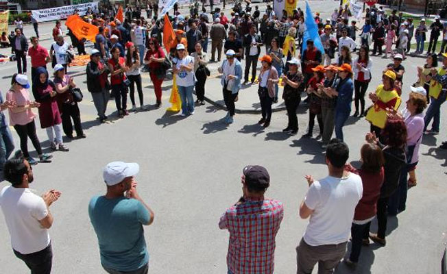 1 Mayıs'ı 300 kişi kutladı, 540 polis görev aldı