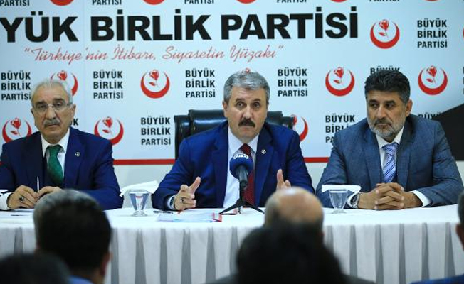 Destici: İşsizlik demek, toplumsal huzursuzluk demektir