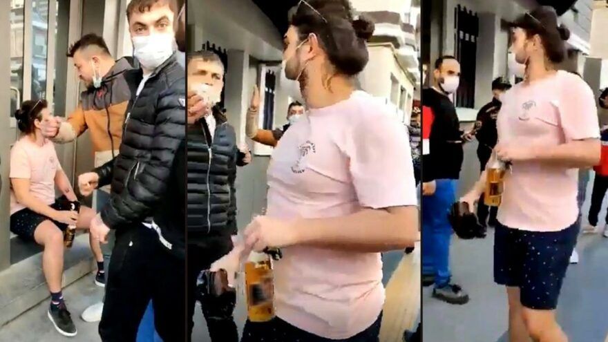 Samsun'da Ramazan zorbalığı pes dedirtti! Vatandaşın içeceğini zorla çöpe attırdılar