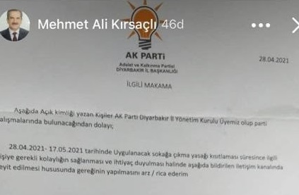 Sosyal medyadaki belge tartışma yarattı…  “AKP mührü tam kapanmayı deliyor” iddiası