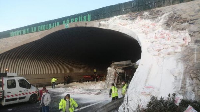 Kuzey Marmara Otoyolu'nda feci kaza!