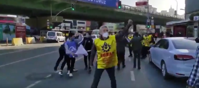 Sosyalist Dayanışma Platformu üyelerine 1 Mayıs müdahalesi!