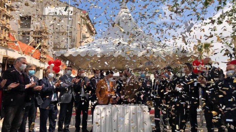 AKP'den bir 'lebaleb' kalabalık haberi daha! Tam kapanma öncesi temel atma töreni