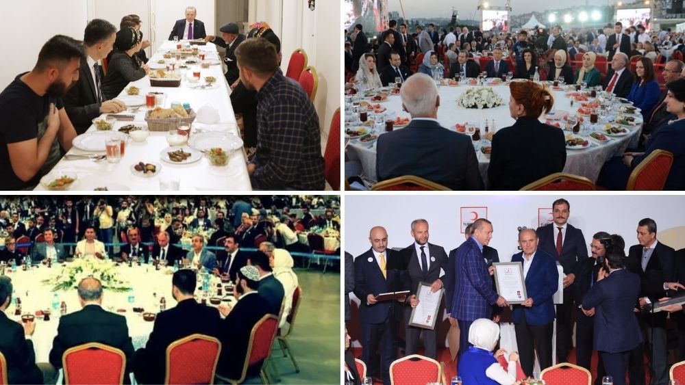 Erdoğan iftar organizasyonlarında vatandaşı dekor olarak mı kullanıyor?