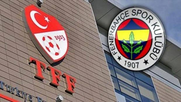 TFF'den Fenerbahçe'ye kötü haber!