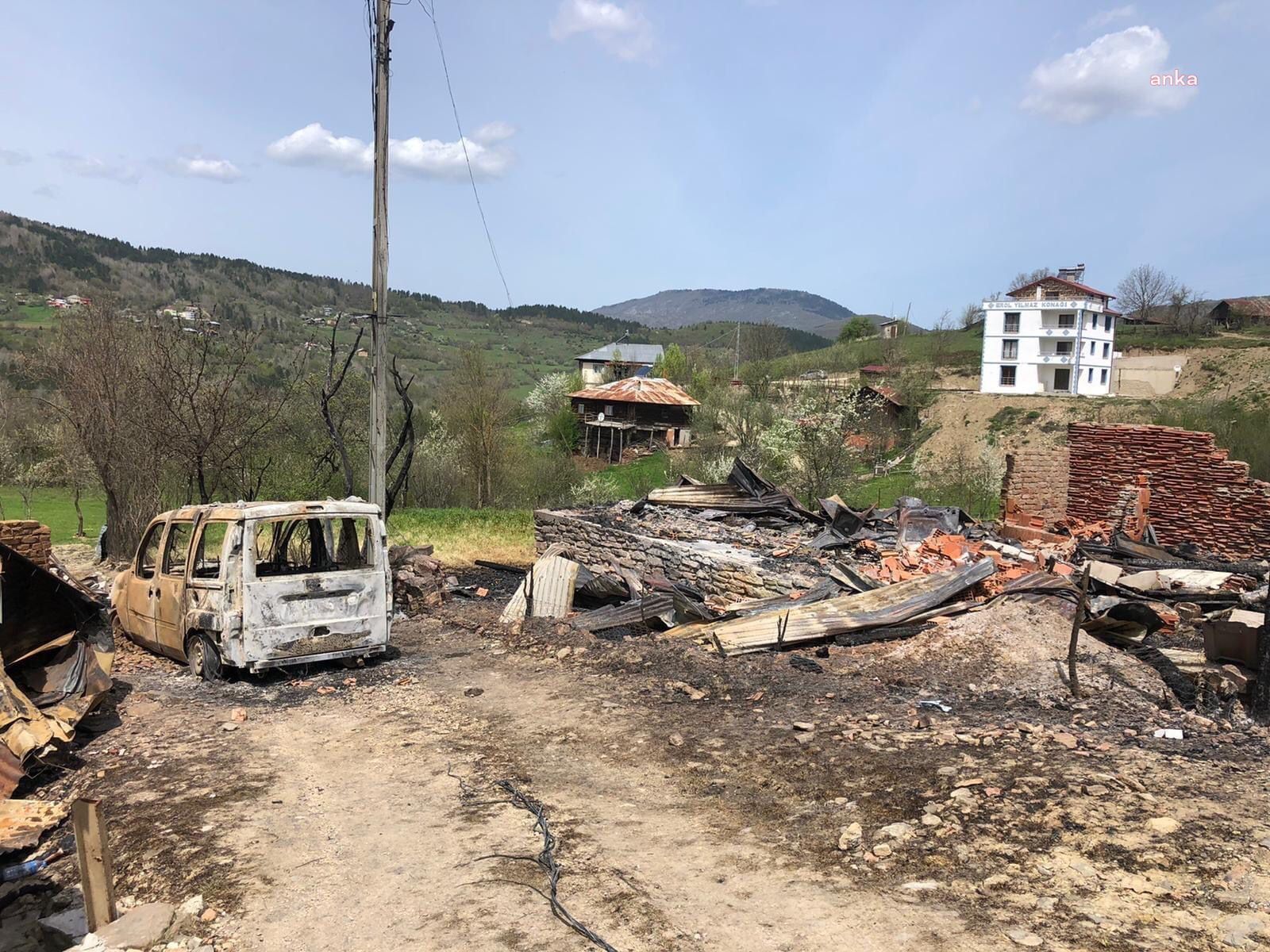 Kastamonu’da evleri yananlar için yardım kampanyası…