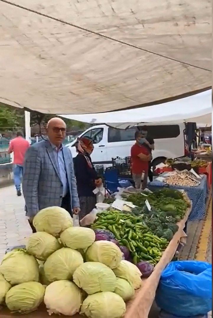 “Pazar tezgahında milletvekili var!” CHP’li Tanal'dan, Pazar esnafına destek…