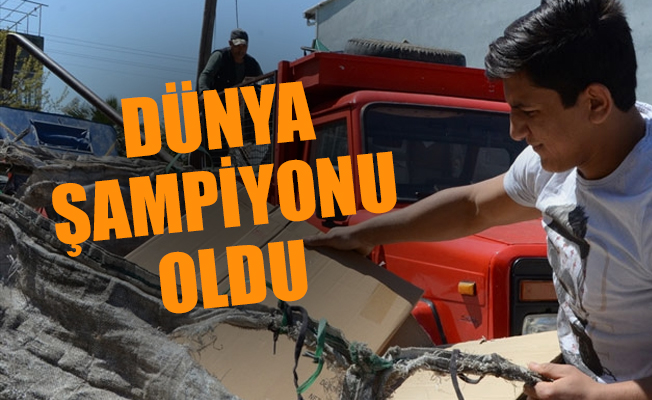 Karton toplayıcısı gencin büyük başarısı
