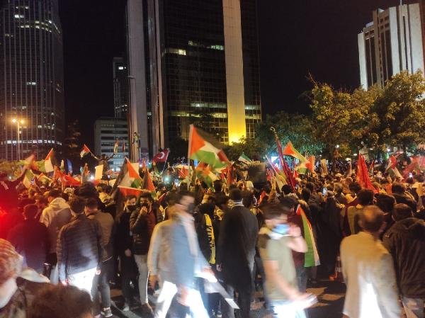 Tam kapanmada tüm Türkiye İsrail'i boykot için sokaklarda!