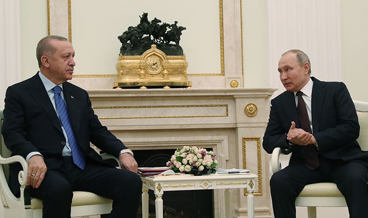 Erdoğan ve Putin'in masasında Sputnik V aşısı ve Filistin var