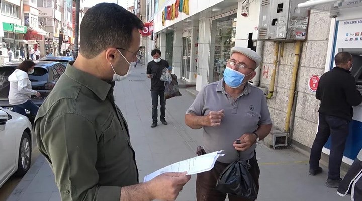 'Pişmiş tavuk almaya gidiyorum' diyen yaşlı vatandaşa 4 bin lira ceza