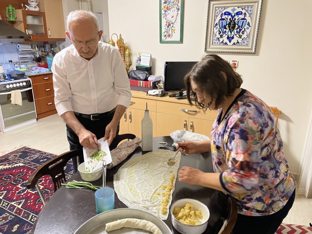 Kılıçdaroğlu ailesinin bayram hazırlığı