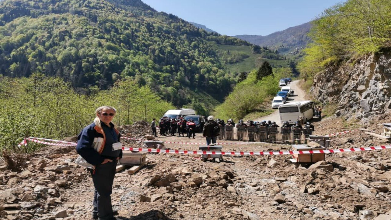 İkizdere'deki taş ocağını savunan dernekte istifa rüzgarları...