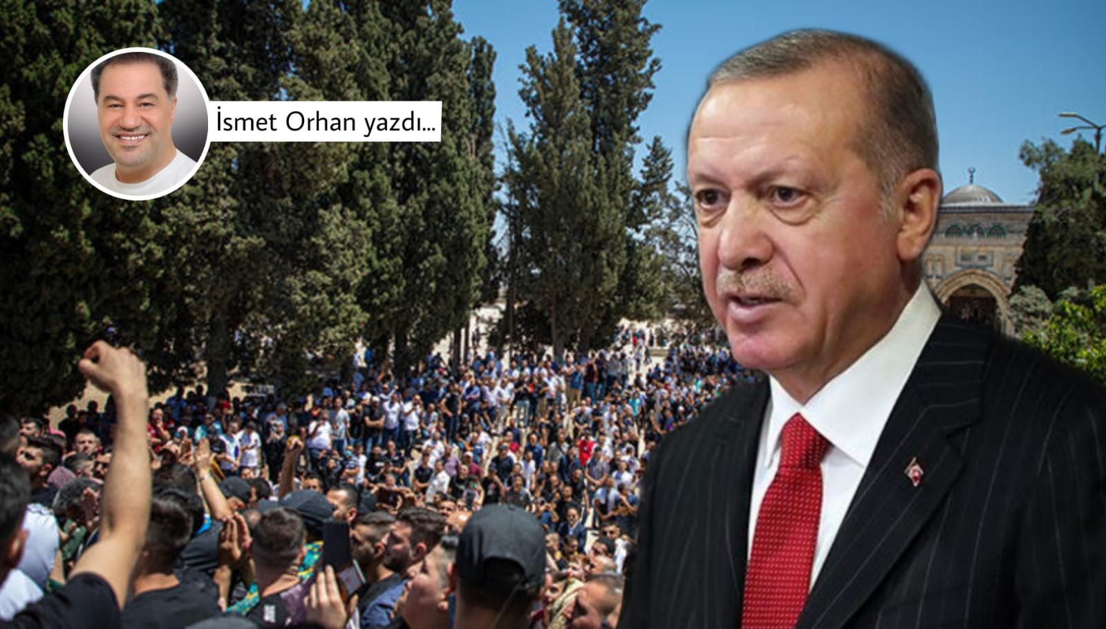 İsmet Orhan: "Atılan sloganlar 'Biz buradayız, Erdoğan nerede' diye... Yani destek yok, sitem var..."
