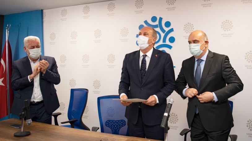 Memleket Partisi'nin genel başkanı Muharrem İnce seçildi
