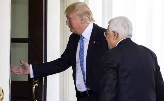 Trump: İsrail ile Filistin arasındaki barışı sağlamak istiyoruz