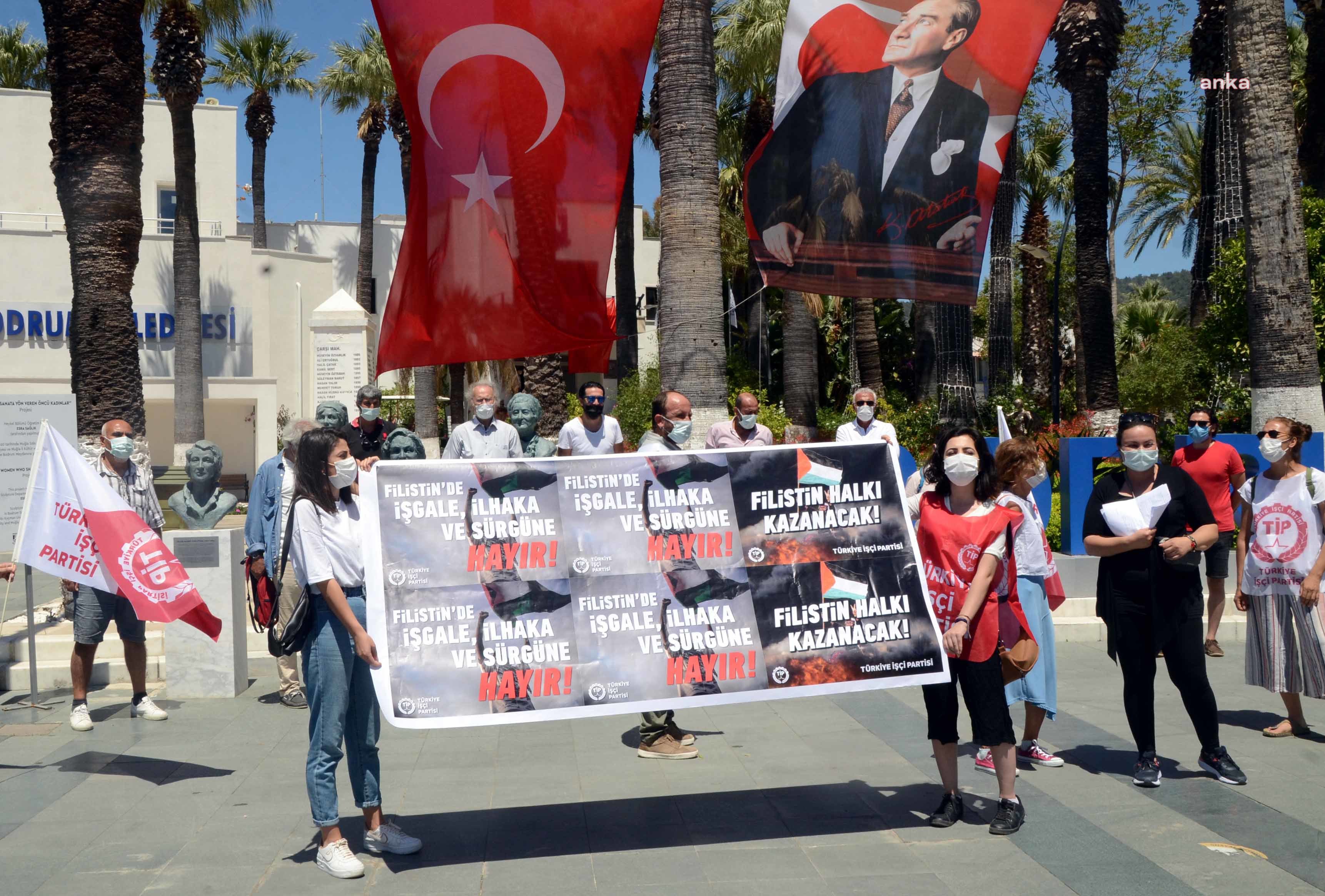 Bodrum’dan İsrail’e tepki…