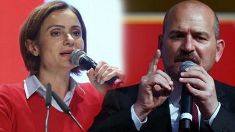 Canan Kaftancıoğlu'ndan Süleyman Soylu'ya bomba yanıt: "Cinsiyetçi tarifle erkek! olduğunu zanneden zavallı"