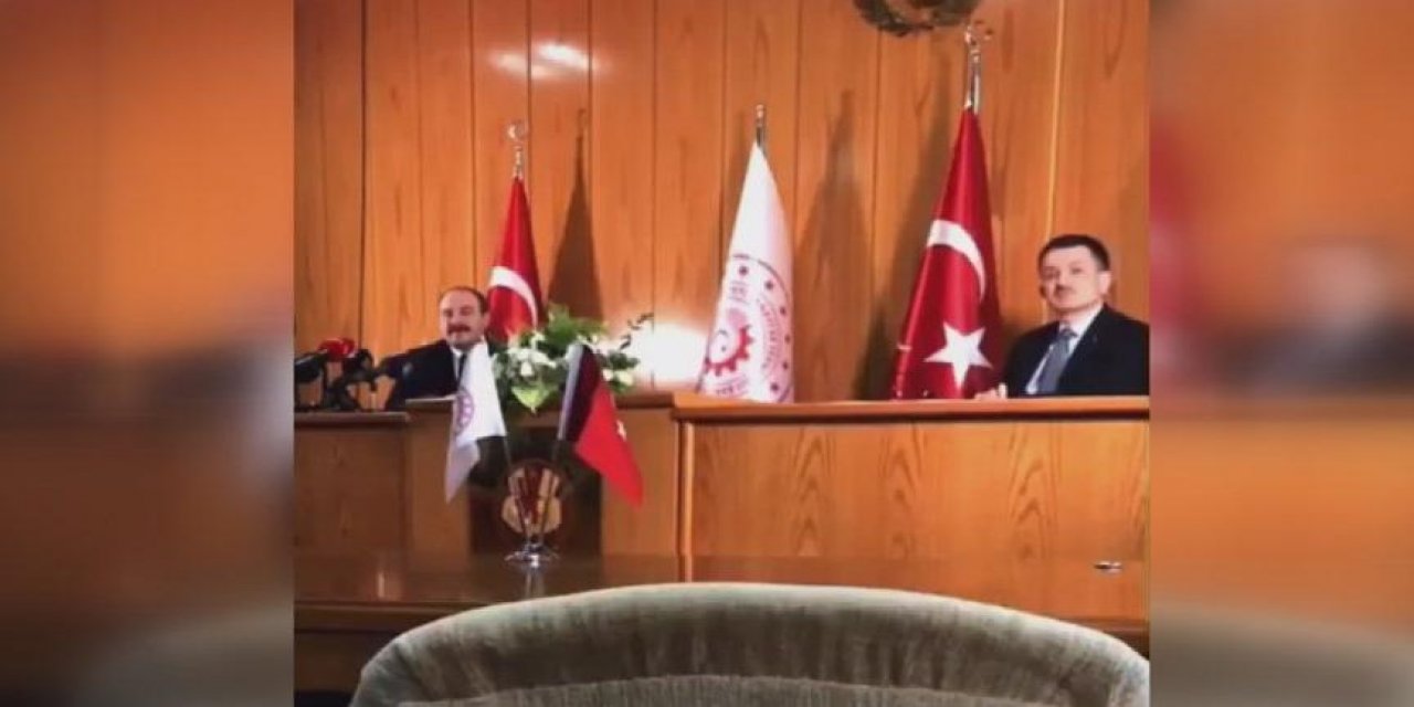 AA muhabirinden iki bakanı şoke eden soru! "İsmi şaibelerle anılan Süleyman Soylu..."