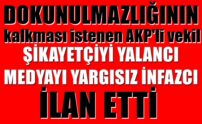 AKP'li vekil fezlekeden rahatsız oldu