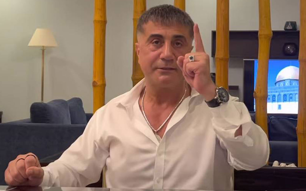 "Bütün gemiler yandı. Sadece bir tane kaldı. Onu da Sedat Peker cebinde tutuyor"