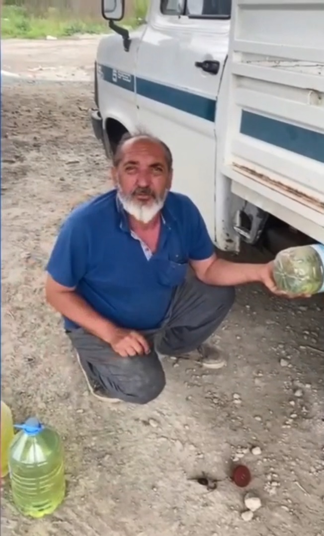 Amasyalı çiftçi: “Mazotu şişeyle alıyorum”