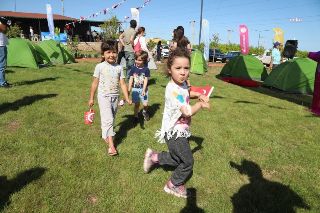 Mutlu Yaşam Köyü’nde anne-baba-çocuk kampı…