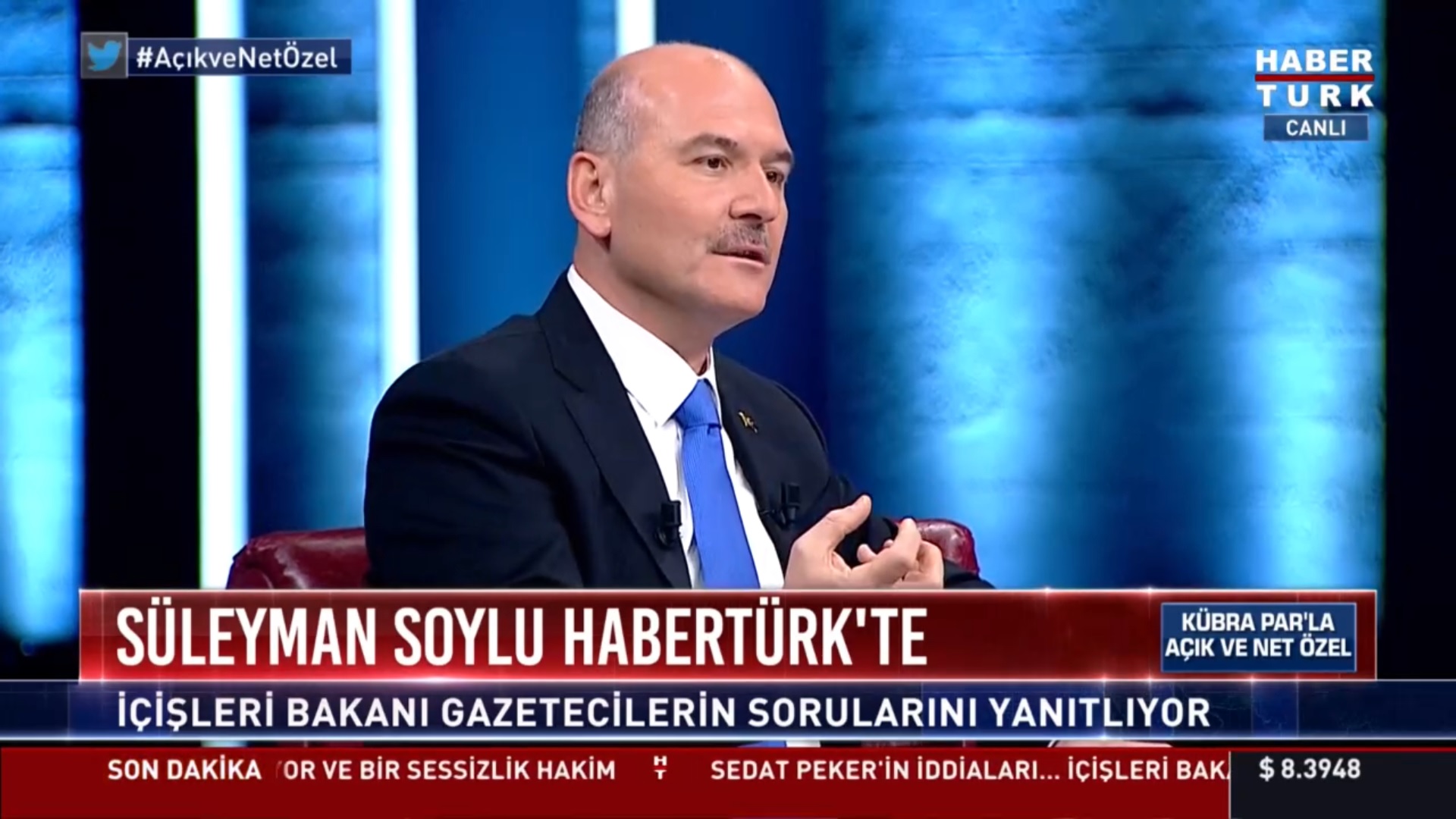 Süleyman Soylu: "İstifa etmeyi hiç düşünmedim!"