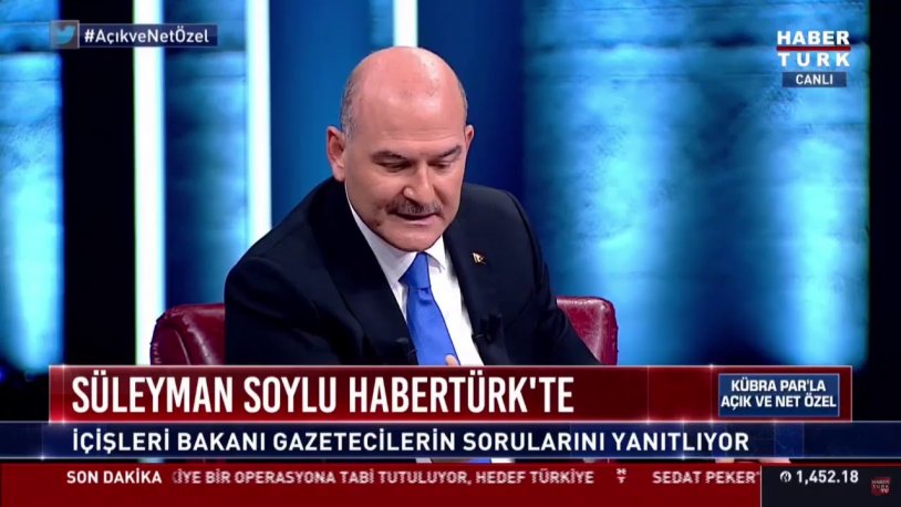 Süleyman Soylu'nun Habertürk yayınında gazeteciler neden az konuştu?