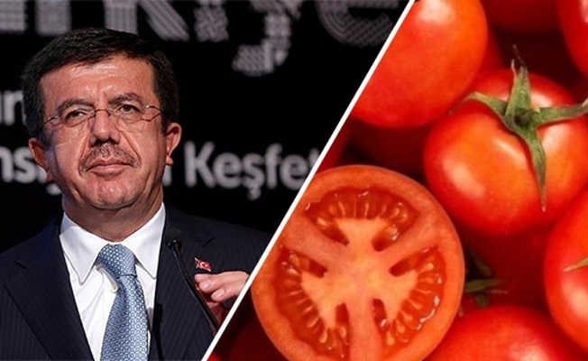 Ekonomi Bakanı'ndan domatesle ilgili ilginç sözler