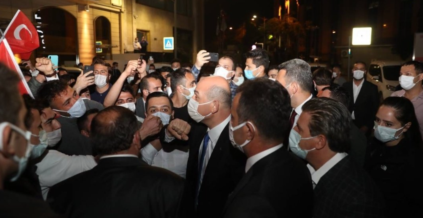 Süleyman Soylu, kendi yayımladığı sokağa çıkma yasağına uymayanları görmedi