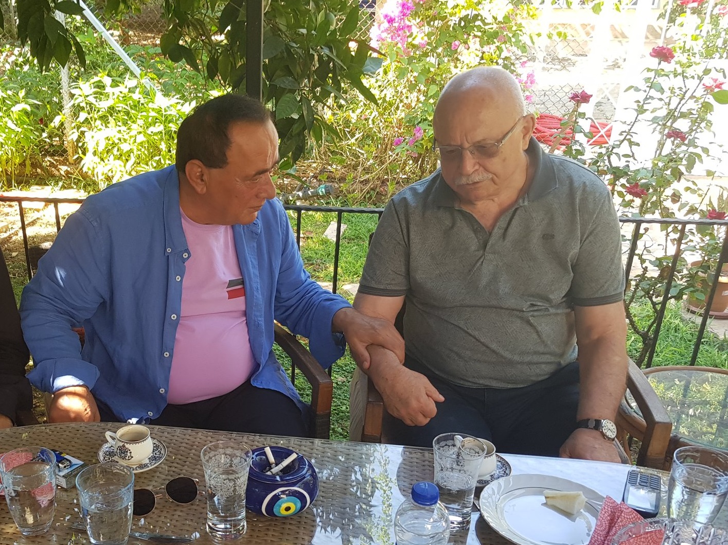 Çakıcı, Korkut Eken'i ziyaret etti…