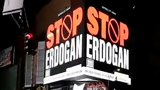 Ankara Cumhuriyet Başsavcılığı'dan 'ABD'deki Erdoğan billboardları' fezlekesi