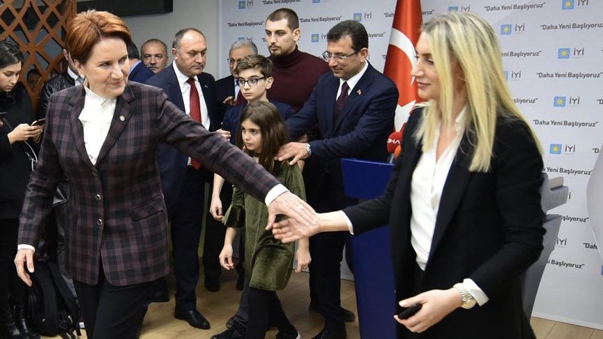 Akşener'e Dilek İmamoğlu'ndan destek geldi