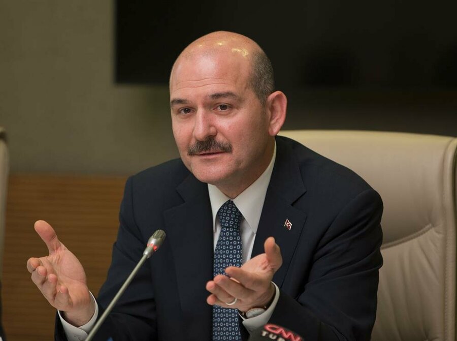 Bakan Soylu’ya, HDP protestosu…