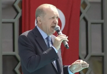 Erdoğan Taksim Camii'nin açılışında konuştu