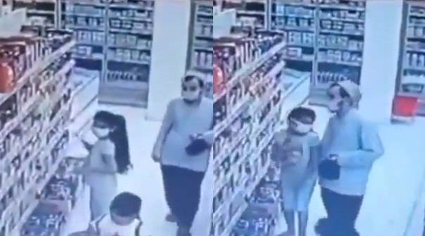 Küçükçekmece'deki bir markette takkeli şahıstan küçük çocuğa cinsel taciz!