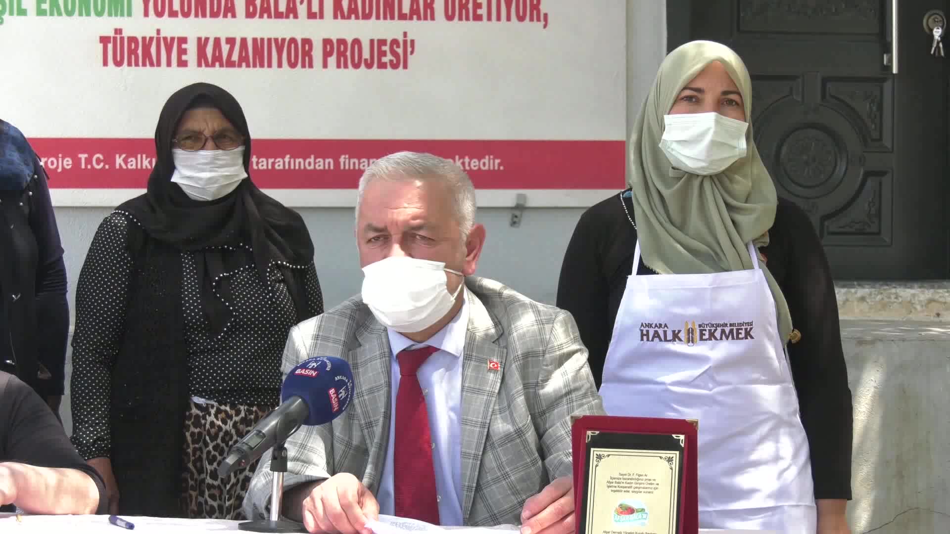 Başkentte kadın kooperatifleri ile sözleşme imzalandı
