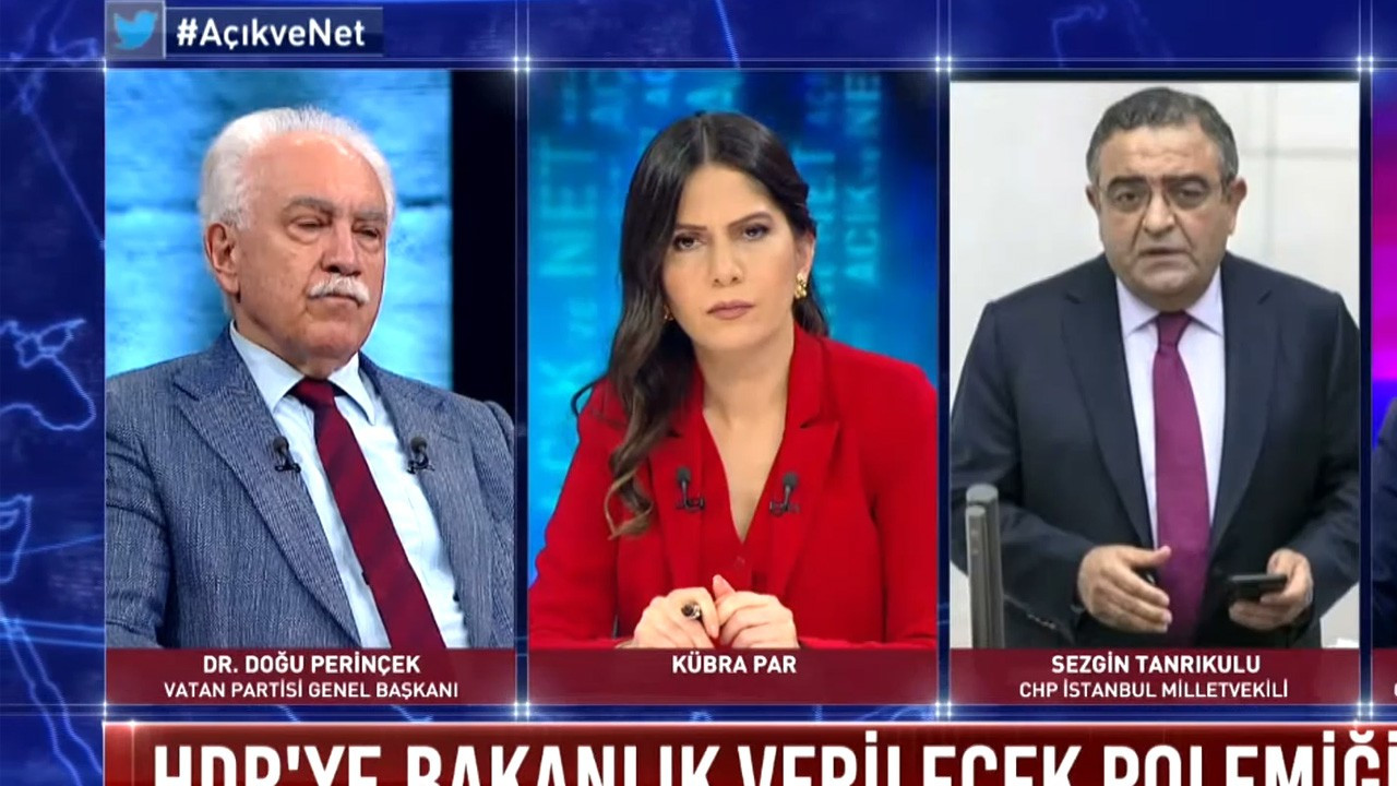 CHP'li Sezgin Tanrıkulu'nu karalamak isteyen Doğu Perinçek böyle rezil oldu!
